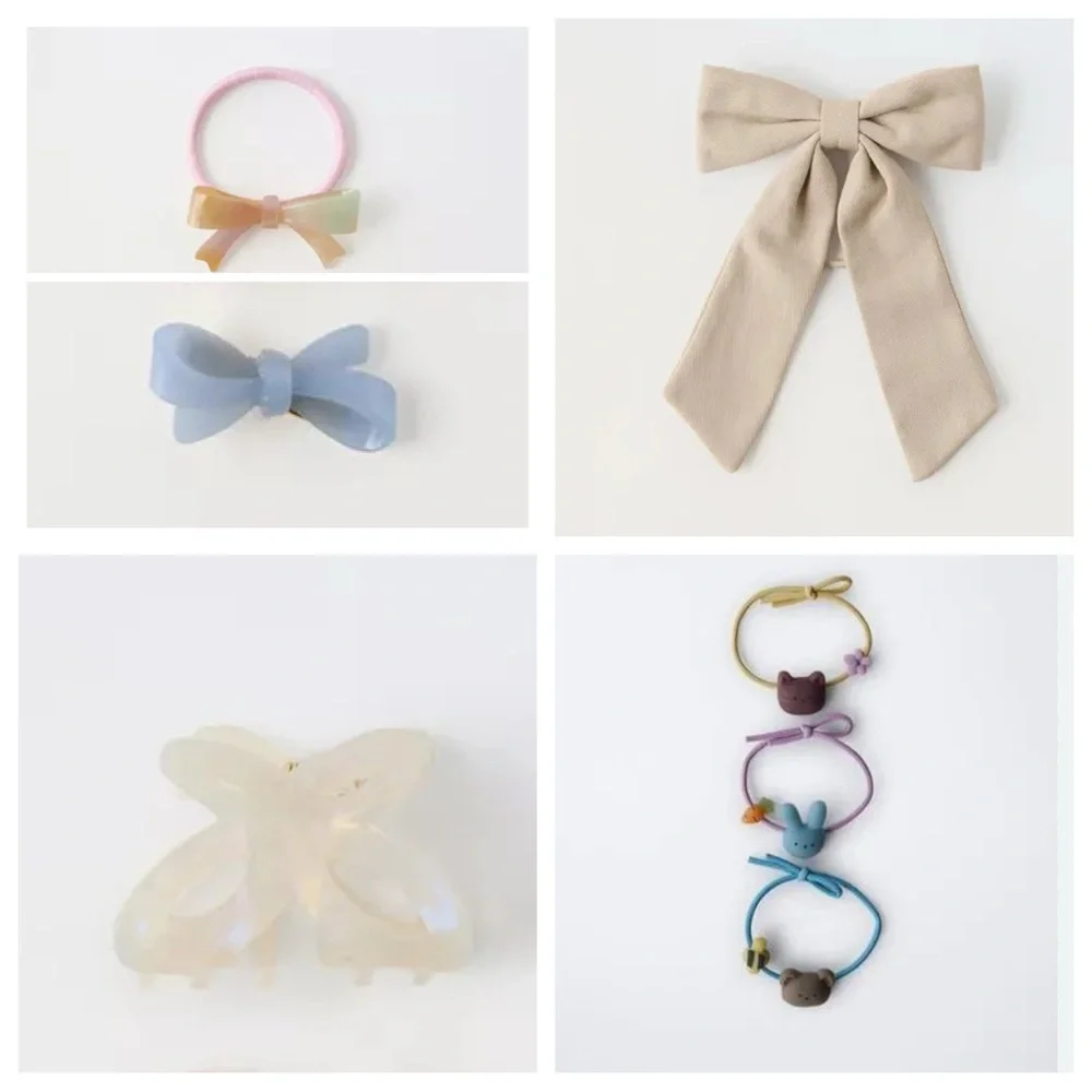 Zara Kids/Girls Pastel Hair Accessories Set.